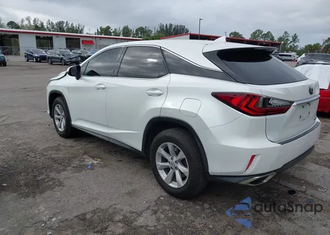 2016 Lexus Rx 350 из США, поврежденный, VIN 2T2ZZMCA7GC033338